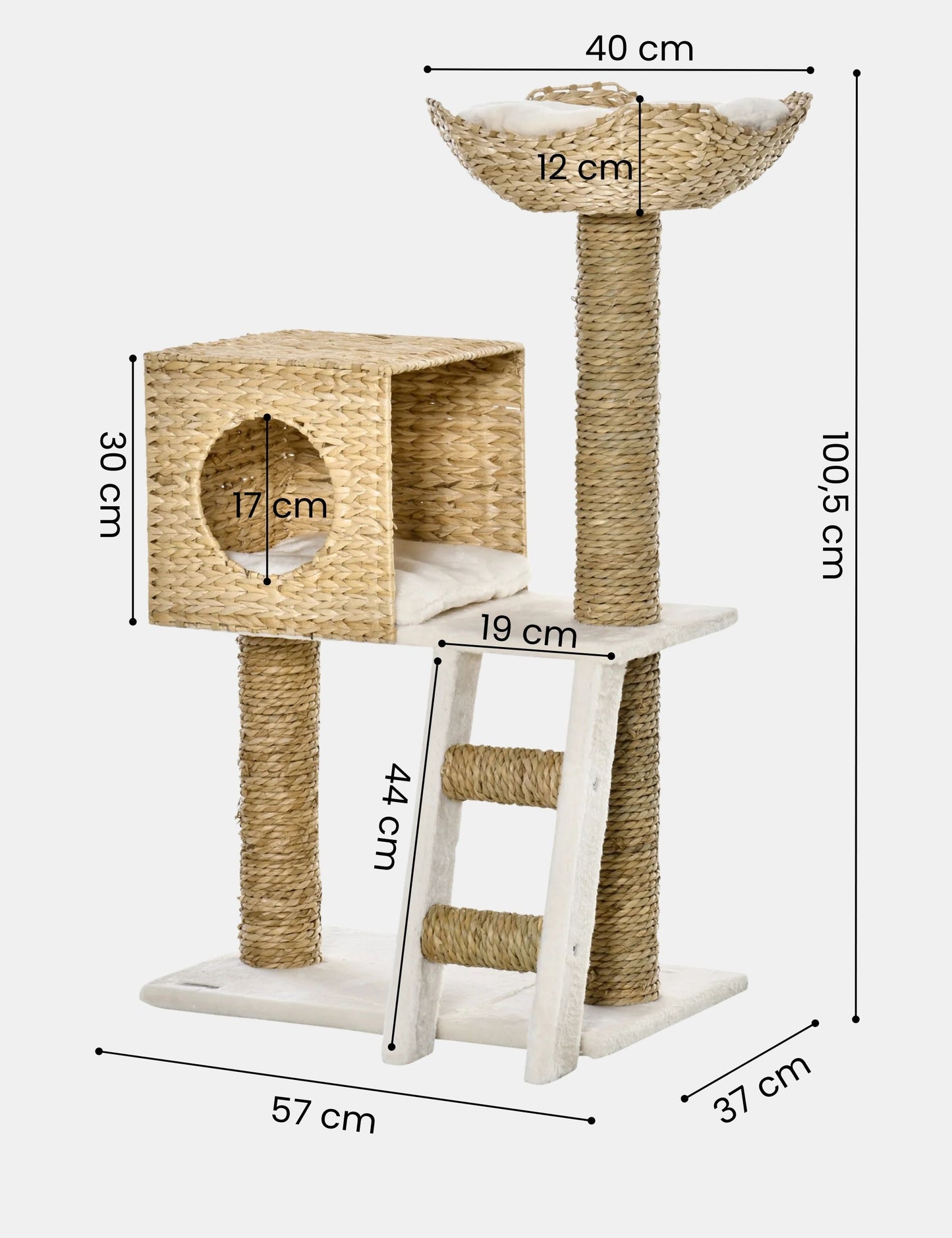 Arbre à Chat en Osier
