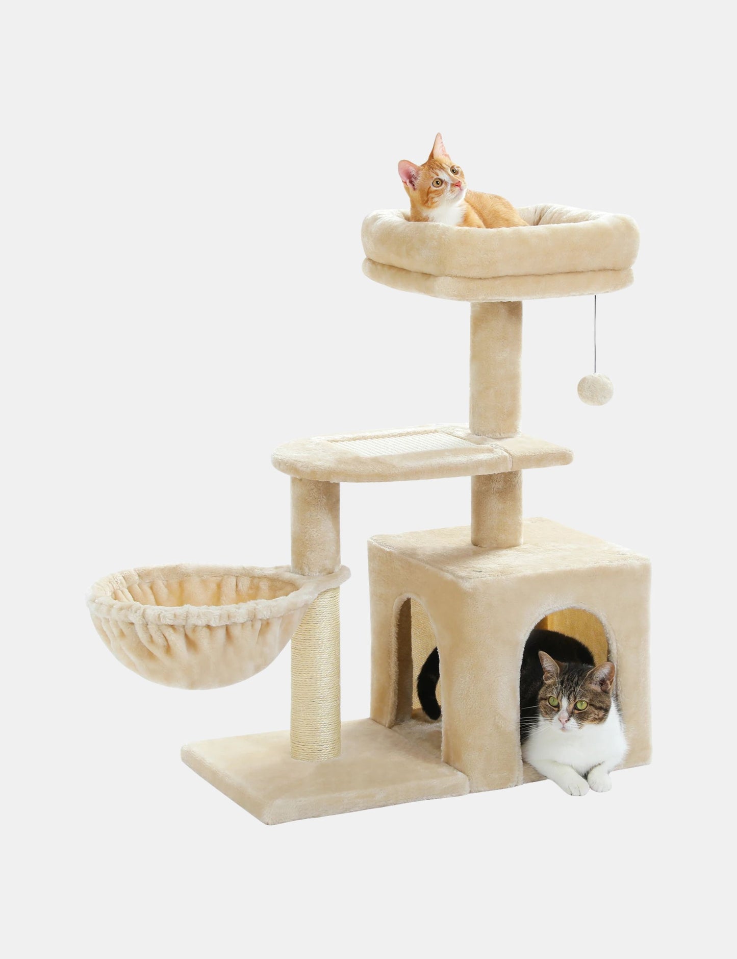 Arbre à Chat avec Griffoir Beige