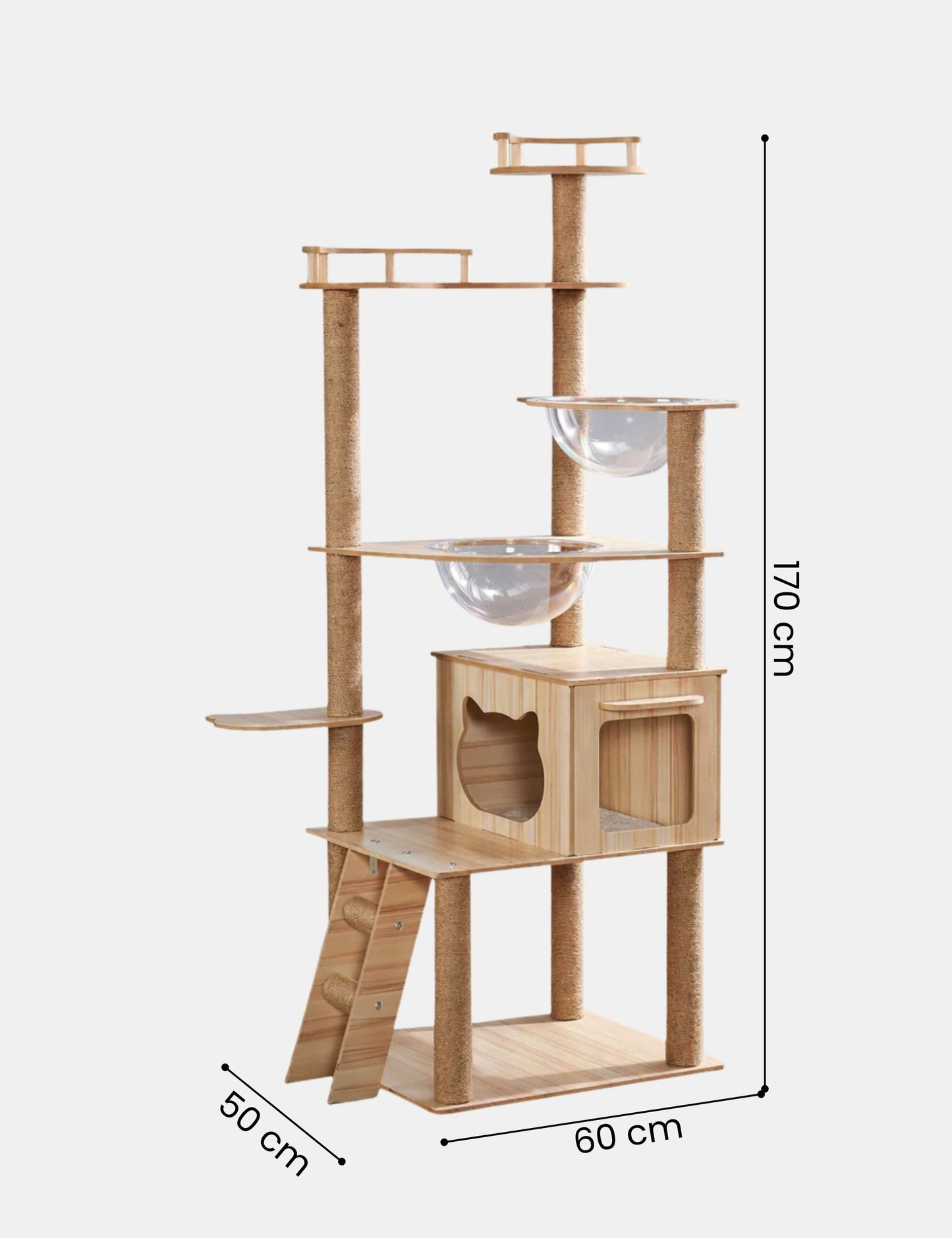 Arbre à Chat en Bois Flotté