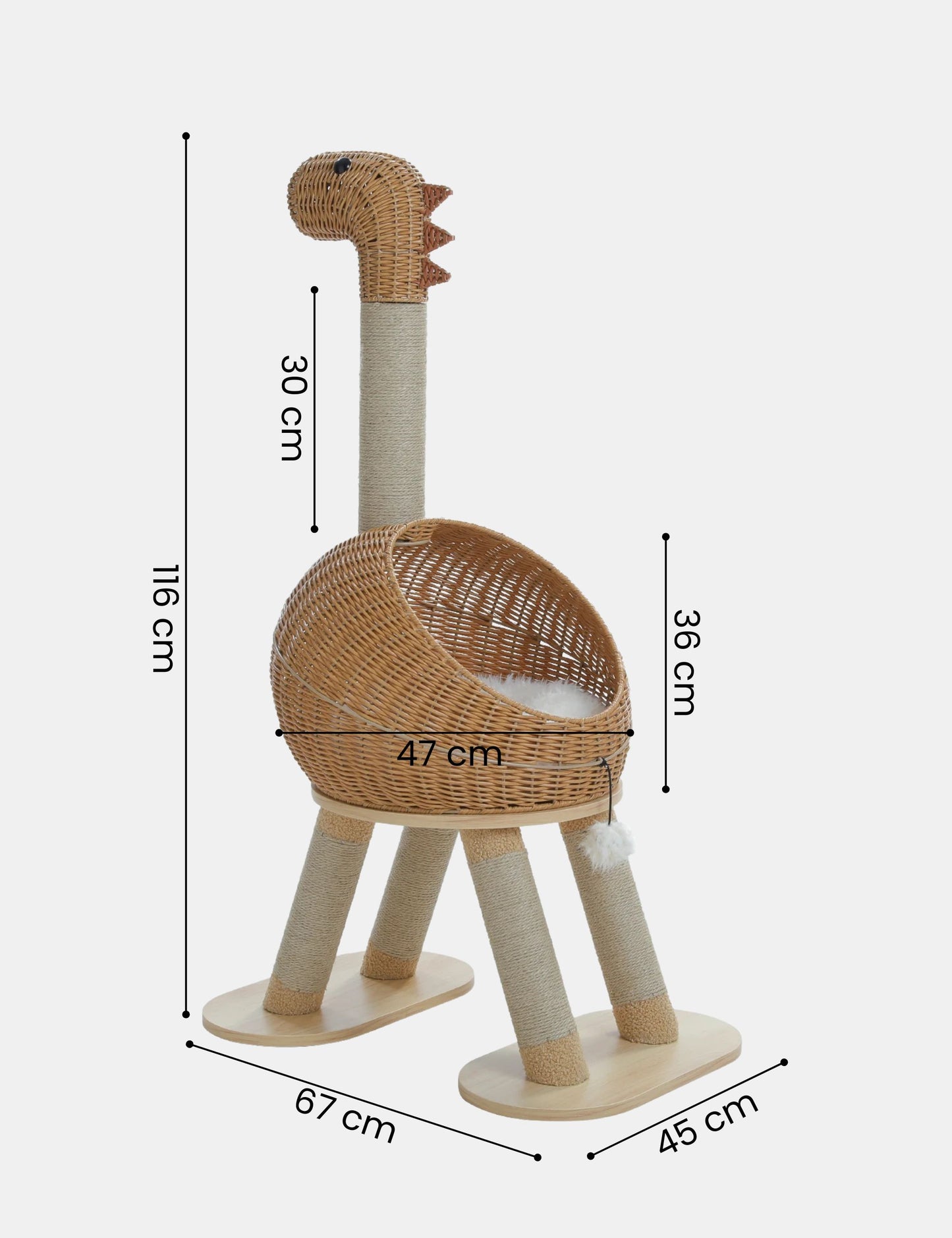 Arbre à Chat Dinosaure
